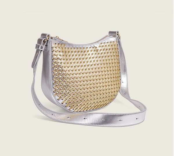Luxury Messenger Bags Designer Fashionable Woven Shoulder Bag Underarm Crossbody Bag Women's Handbag Stylish PU Material Medium Size Daily Use Summer Trend