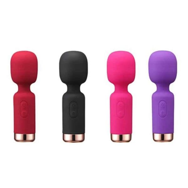 Mini AV Magic Wand Vibrator for Women 360 Rotation Nipple Clit Stimulator Female Masturbation Massage Sex Toys Adults Goods gbamboo2017_H24R