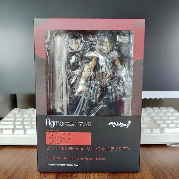 Figma 359 Guts Sword Legend Joint Moveable Articulated PVC Doll Toys Decoration 17cm Collection Model Toys Boy Birthday Gift W260324