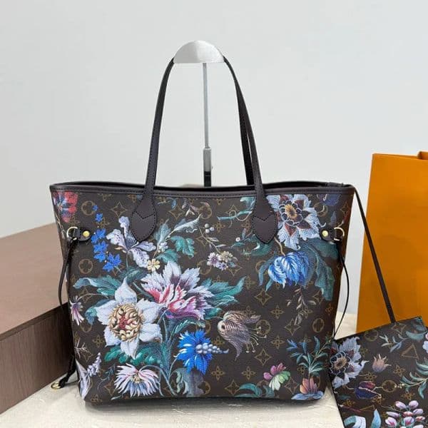 2pcs High quality Women bags Luxurys Handbags Ladies Designer Composite Bags Lady Clutch Bag Shoulder Tote Female Purse Wallet Handbag MM Size