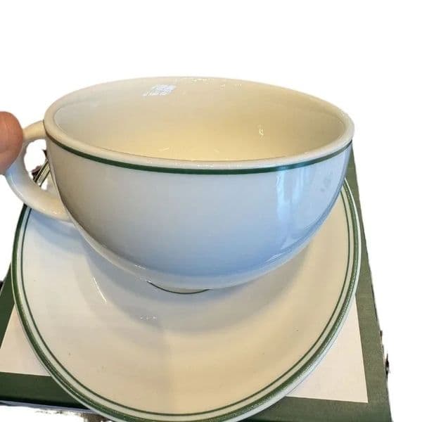 Medieval Green Cafe Ceramic Vintage Afternoon Tea Coffee Cup Dim Sum Plate Tableware 2 Pieces Set Dinner Set