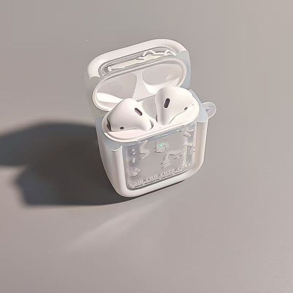 Durable EVA Material AirPods Protection Sleeve - Fits Generations 3 and 4 Earbuds Safely