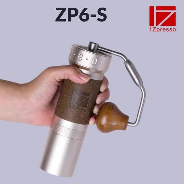 1Zpresso ZP6 S Special Manual Coffee Grinder 48mm burrs finer adjustment mechanism primarily ned for pourover 260325