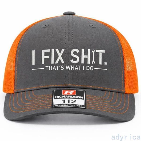 I Fix Embroidered Richardson Hat NEW designer spots outdoor baseball cap beach travel for kids mens good gifts boys girls cyclying running party school basketball