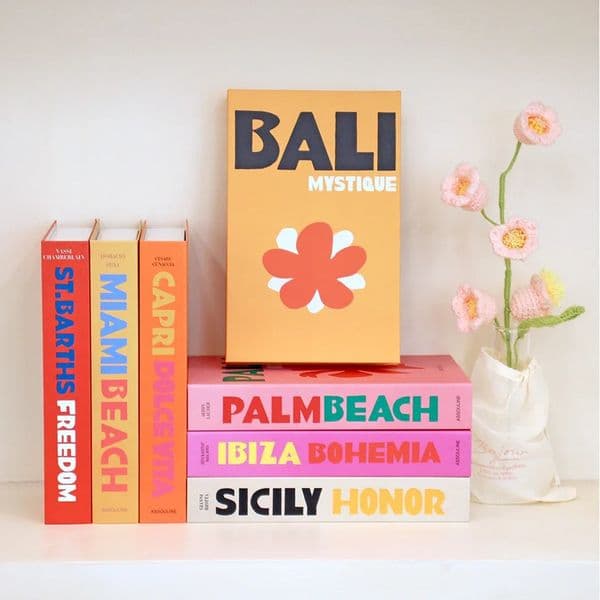 Travel Series Fake Book Decoration Coffee Table Decoration Living Room Fashion Prop Books Home Decoration Model Room IBIZA 260318