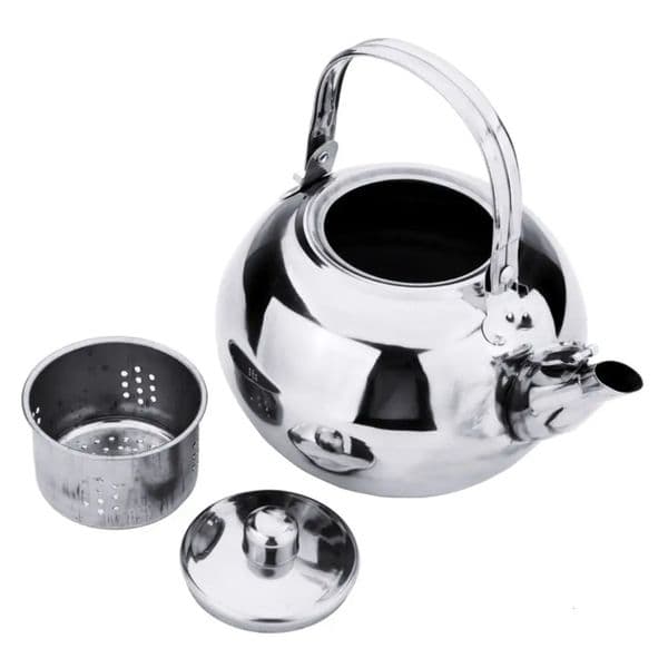 Stainless Steel Water Kettles Large Capacity With Infuser Filter Green Oolong Tea Jug Cookware Tea Coffee Tools Coffee Kettle 260320BJ