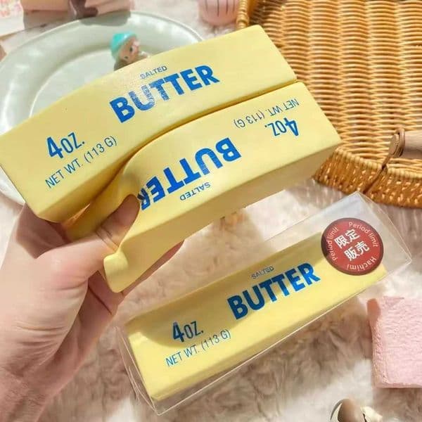 Squeeze Butter Squishy Toy Soft Slow Rise Butter Sticks Squeeze Stress Relief Restic Food Fidget Toy Christmas Birthday Gifts C260325 C260327