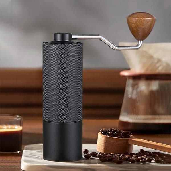 Manual Coffee Grinder Stainless Steel Conical Burr Adjustable Setting High Quality Portable Hand 260325