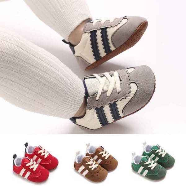 111212CM Infants Nonslip Floor Shoes Walkers Shoes for Toddelrs Girls Boys Soft Sole Sneakers Moccassins Baby Footwears S251212