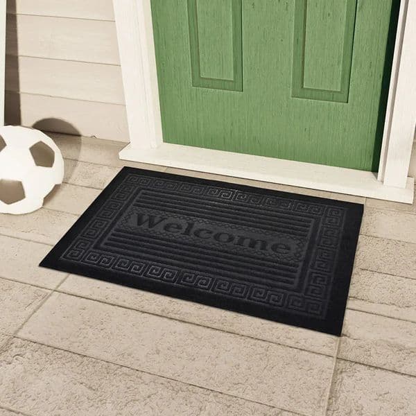 dust-proof entrance welcome matcomfortable anti slip entrance carpetautumn and winter door mathigh flow area shoe scraperhom 260324