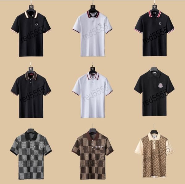 Designer t shirt Mens Polos Famous brands T shirts Printed man T-shirt Top Quality Cotton Casual Tees Short Sleeve Luxury Hip Hop Streetwear TShirts Polo