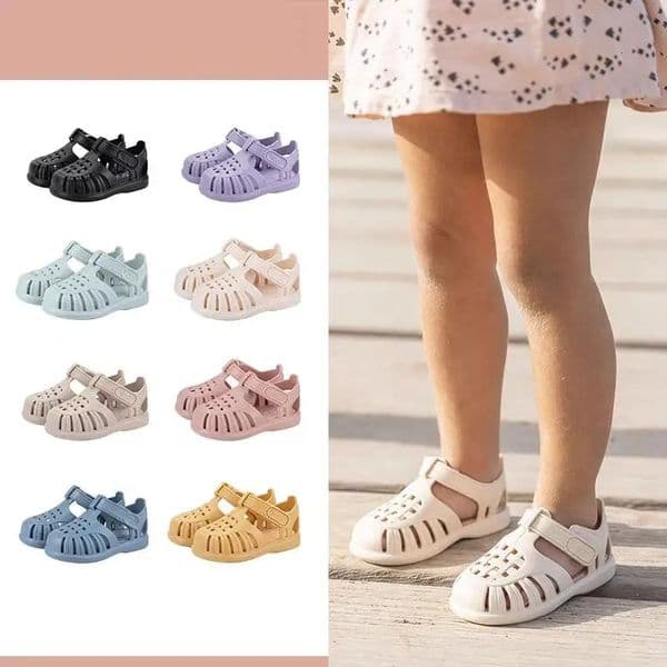 Classical Fashion Childrens Roman Sandals Summer Baby Boys And Girls Beach Sandal Kids Solid Color Casual Sandals 260324