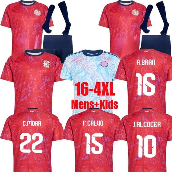 Maillot Costa Rica Jersey 2026 World Cup Soccer Jerseys MEN KIT National Team CONTRERAS CAMPBELL BENNETTE TEJEDA VENEGAS RUIZ AGUILERA SALAS 26 27 Football Shirt