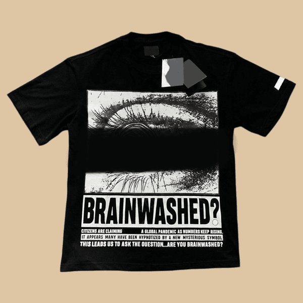 designer graphic shirt Mens designer t shirt womens short sleeve wash street summer loose round neck casuas High Streets mens tshirts black white hiphop dh29 e8