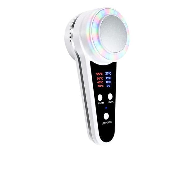 Face Care Device Anti-aging Hot Cold Hammer Cryo therapy Blue Photon Acne Treatment Skin Beauty Massager Lifting Rejuvenation LED Light Therapy