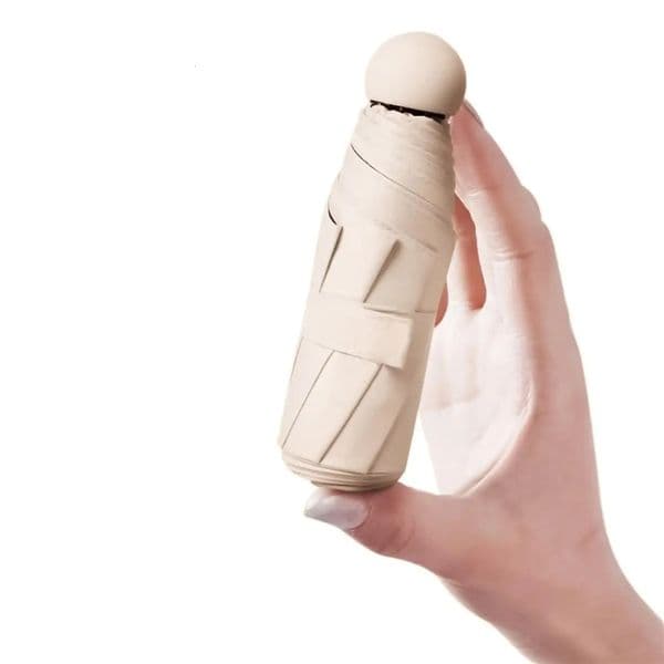 Capsule Umbrella Sunny and Rainy Dualuse Rainproof Windresistant Sun Protection Outdoor Traveling Portable Mini 260325