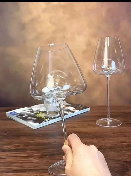 720ml Large European Wine Glasses Burgundy Clear Red High Value Crystal Glass Grape Champagne Capacity 260325