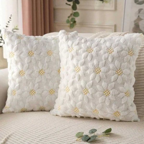 Home Decor Rabbit Throw Cover Warm Square case 45cm Sofa Cushion Cover Bedroom L260524JIKS