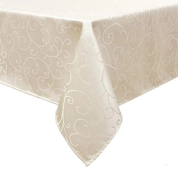 Homaxy Rectangle Table Cloths Easy Care ScratchResistant Kitchen Party Damask Tablecloths Washable Ornaments Diner Covers 260320