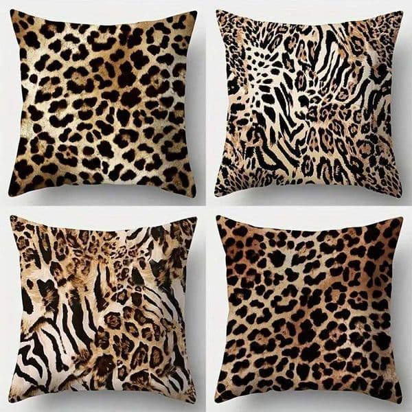 Black and White Minimalist Geometric caseBedroom Living Room Sofa Home Decor Polyester Cushion Cover with Zipper L26052411T6