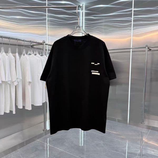 2026 Men's Plus Tees & Polos Round neck embroidered and printed polar style summer wear with street pure cotton T-Shirts j323