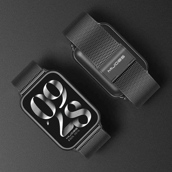 Strap for Mi Band 9 8 Pro Smart Bracelet Replacement Metal Mesh Stainless Steel Watch Band for Mi Smart Band 9 Pro C260325