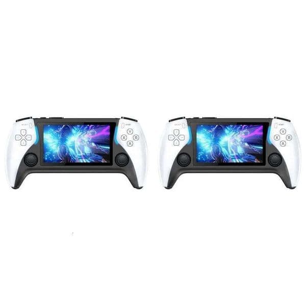 LA-2X 8G 2000+Games Project X Portable Pocket Video Game Console 4.3 Inch IPS Screen Support PS1 Gaming Dual Speaker Stereo 26W0325
