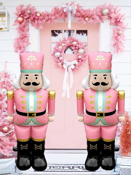 1/2pcs Standing Christmas Walnut Guard Aluminum Foil BalloonChristmas DecorationNew YearMerry ChristmasHoliday Decoration S25128
