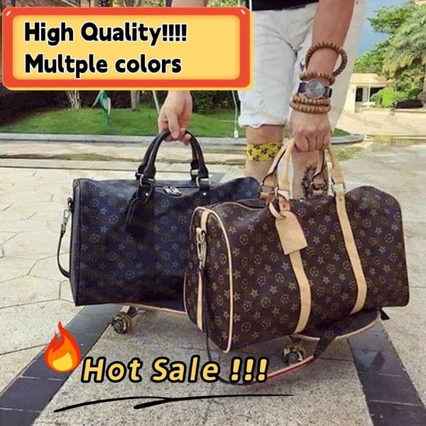 Luxury Designer Bag Organizer Top Quality New Men Duffle Bag Women Travel Bags Hand Luggage Outside Men Pu Leather Handbags Large Shoulder Bags Purse Crossbody Bag