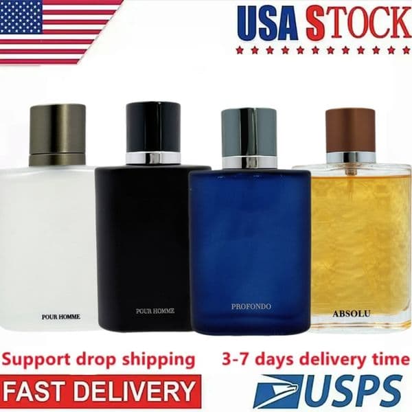 Fast Shipping Hot Sale Men Woody Perfume Profondo EDP Long Lasting Fragrance Cologne for Male fc0