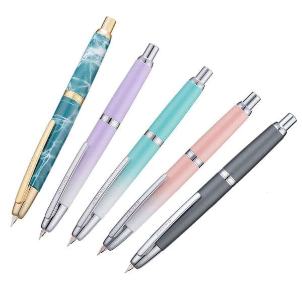 Jinhao 10 Retractable Press Fountain EF/F/M Nib with Ink Converter Writing Gift Pen 26Y0325