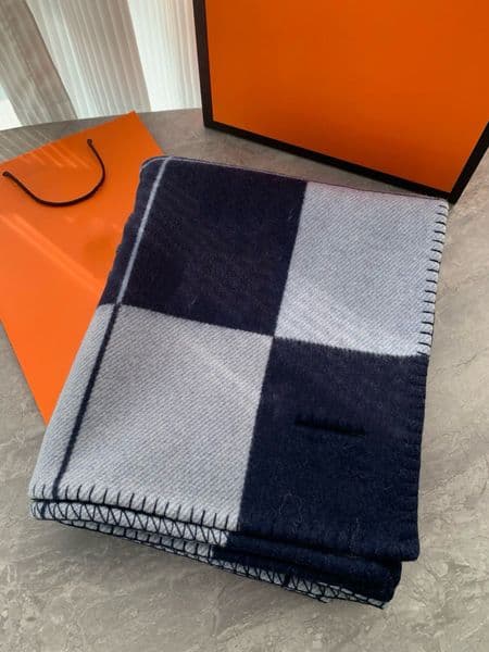 Designer Nevy h wool cashmere Blanket TOP Selling Big Size Wool Gig Size