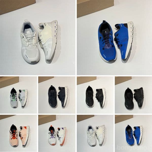 Designer Kids Shoes Sports Outdoor Athletic UNC Black Children White Boys Girls Casual Fashion Kid Walking Toddler Sneakers Size 25-35