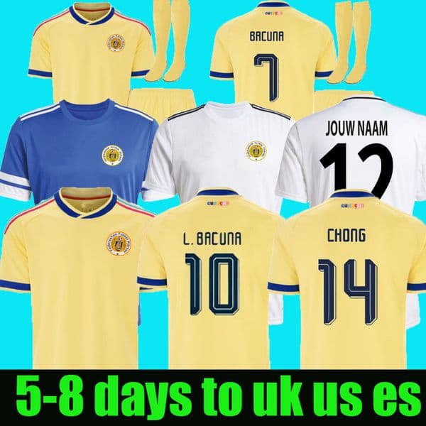 2026 Curacao Soccer Jerseys 26 27 Tahith Chong Sontje Hansen Juninho Bacuna Armando Obispo Home Men Kids Football Jersey Shirt Kit
