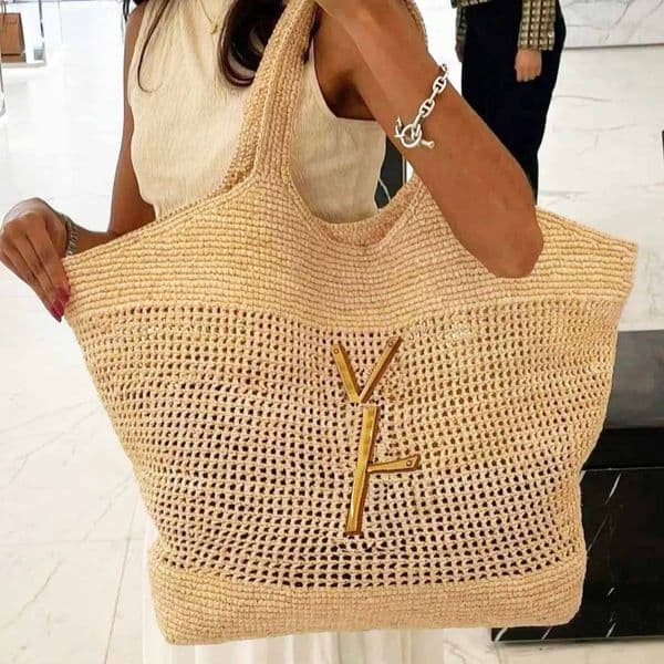 hot Beach Bag Designer Bag Luxury Bag Summer StrawTotes Large Capacity ShoulderBag Women Vacation FashionClassic Shopping BagLetter Straw Basket LadiesHandbags