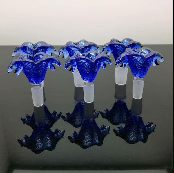 Smoking Pipes bongs Manufacture Hand-blown hookah Blue snake glass adapter 14mm