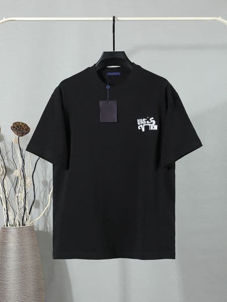 2026 Men's Plus Tees & Polos Round neck embroidered and printed polar style summer wear with street pure cotton T-Shirts j343