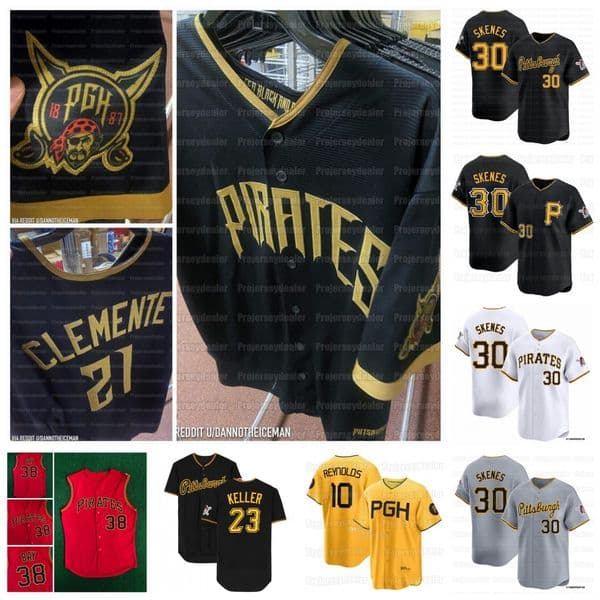 30 Paul Skenes 2026 City Connect Pirates Jersey Henry Davis Bryan Reynolds Oneil Cruz Mitch Keller Jose Urquidy Brandon Lowe Marcell Ozuna Pittsburghs