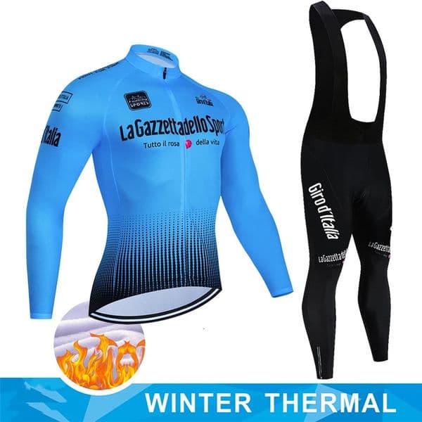 Tour De Italy DITALIA Cycling Clothes Mens Blouse Uniform Costume Bike Fleece Jersey Sports Set Pants Man Bicycle Clothing Bib 260324