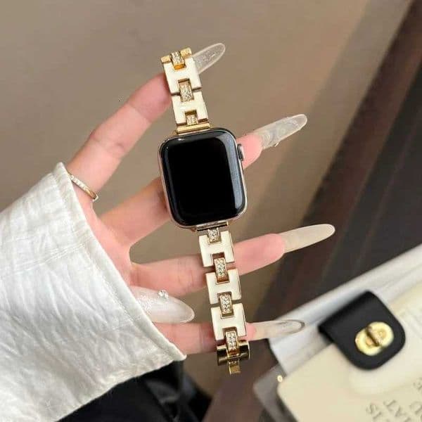 Luxury Watch Straps for Watch S11 S10 42 46 Bands 38 40 41 42 44 45 49mm Diamond Wristband for iWatch tra 11 10 9 7 6 3 C260325