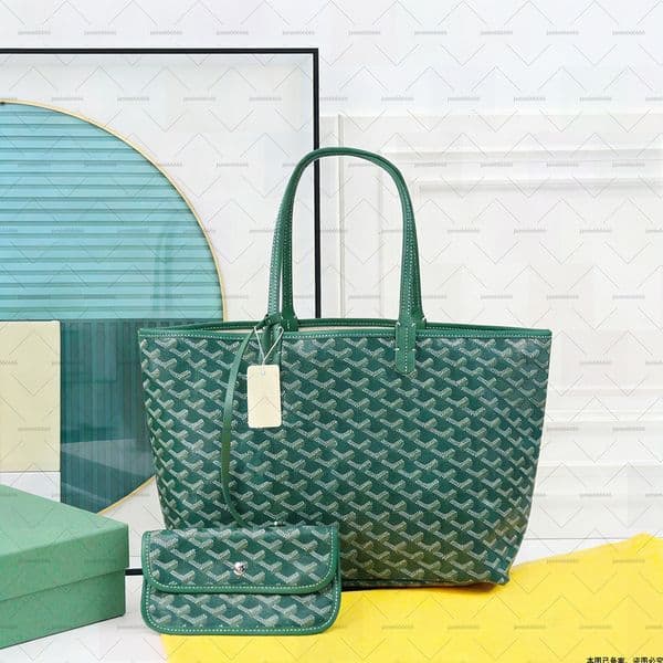10A Tote Bag Designer Bags Fashion Totes PM MM Two Size Leather Handbag Calf Leather Tote Bag Shopping Bag Single Shoulder Handbag Women's Green Version Beach Bag 001