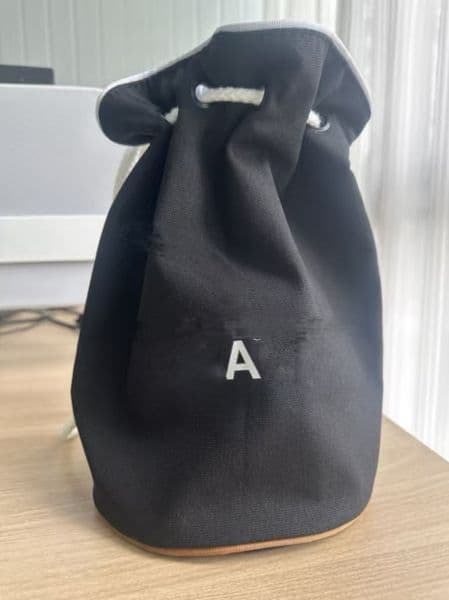 Designer Classical 18X31cm C Gift String Bag Canvas Backpack Travel art Organization Makeup Storage Case Free Shipping