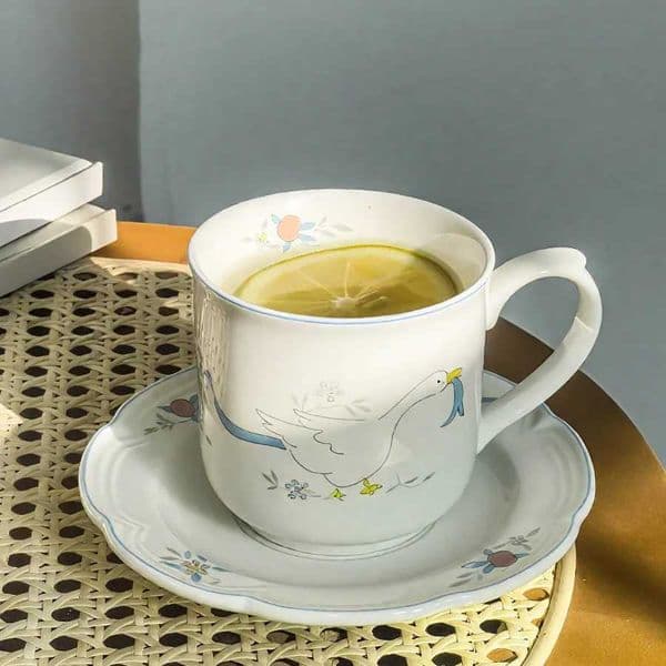 Ceramic cup Coffee cup Water cup Mug Tea cup Cup For tea Meeting room Office Personal Dedicated Japanese style Ceramic H260325