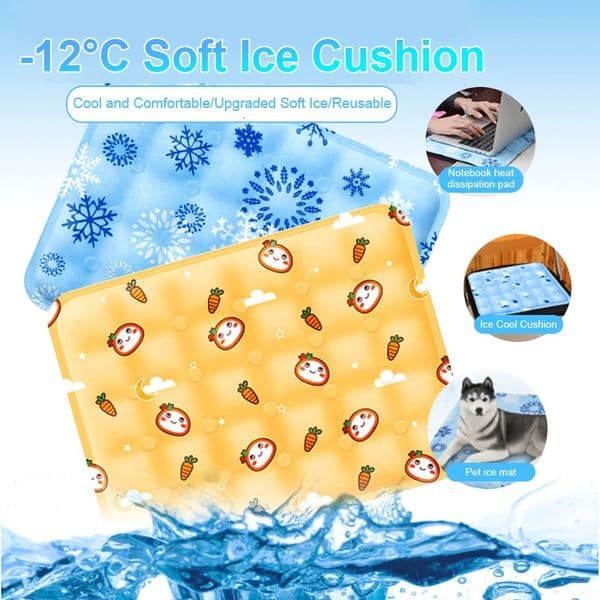 Cooling Mat Summer Pet Cat Dog Cold Bed For Small Big Dogs Pet Accessories Cat Durable Blanket Sofa Cat Ice Pad Blanket Supplies 260324