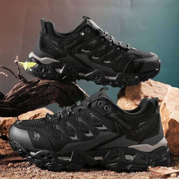 Men Women Hiking Climbing Trekking Outdoor Sneakers Non-slip Camping Training Jogging Breathable Sports Trail Shoes 26W0326
