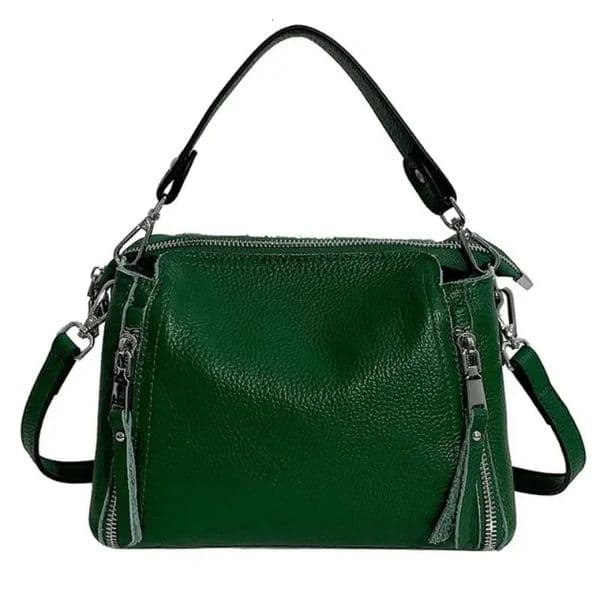 100 Genuine Leather Women Handbags Cowhide Shoulder Bag Fashion Ladies Messenger Bags High Quality Female Tote 260317