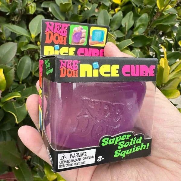 Needoh Nice Cube Sensory Stress Reliever Fidget Tool for Anxie Focus Desk Sensory Cube for Adults Kids Z260326-1