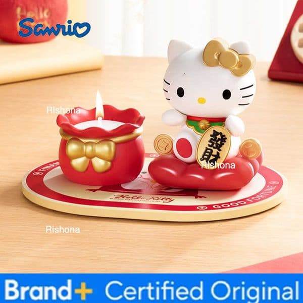 Sanrio Cute Hellokitty Aromatherapy Gift Box Desktop Decor Kawaii Decor Night Light For Girl Birthday Gift Christmas Gifts Toys H260326