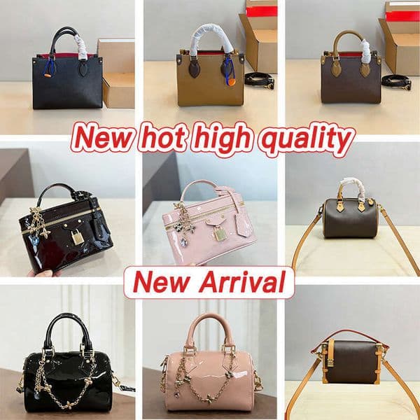 NEW Designer Bags Luxury Fashion Genuine Leather Embossed Crossbody top quality Old Flower Chain Handbags Shoulder bag Stripe Armpit Bag Vacation Purse thumbnail 2