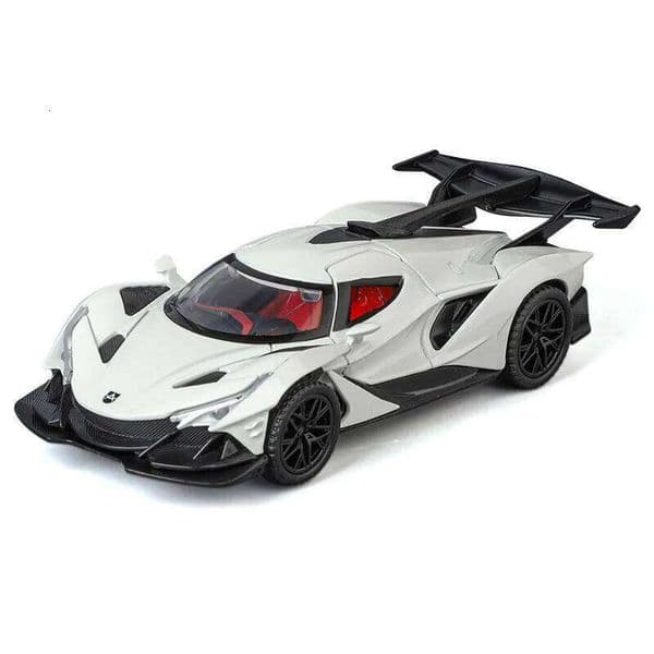1:32 Apollo Automobil IE Intensa Emozione Alloy Diecasts & Toy Vehicles Model Sound and light Car Toys For Kids Gifts 26W0326